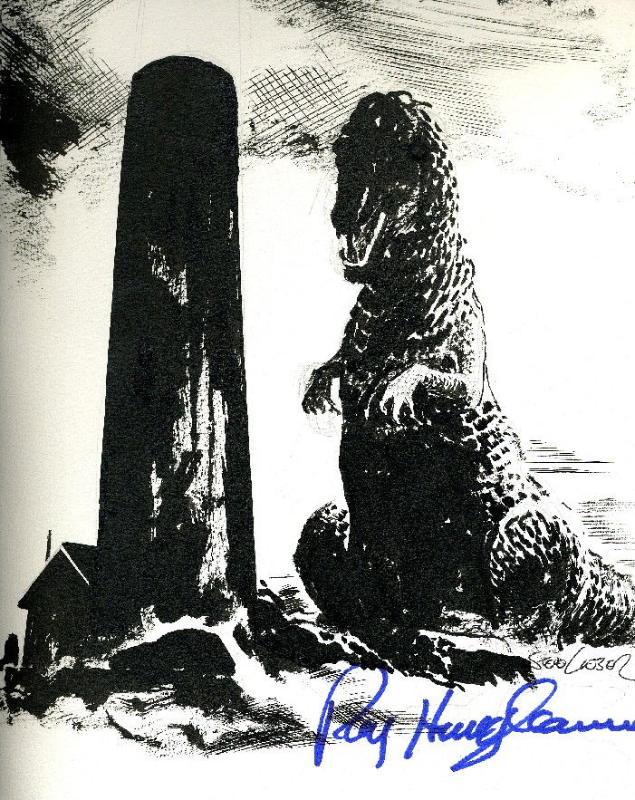 Ray Bradburys The Fog Horn By Steve Lieber Signed By Ray Harryhausen In Zack Smiths Big 9520